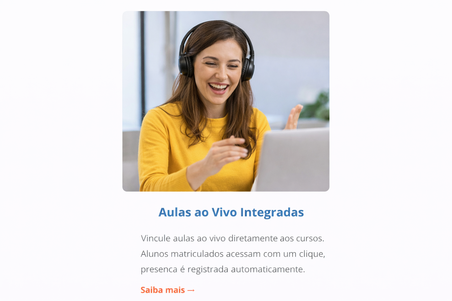 Aulas ao Vivo Integradas