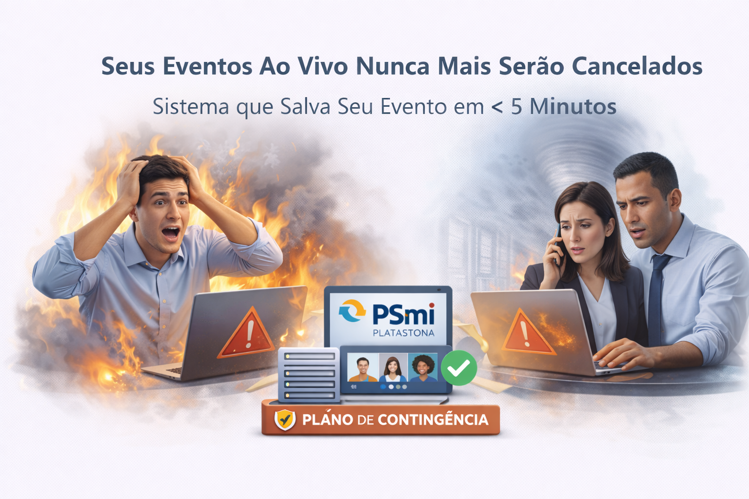 Sistema de Contingências PSmi - Proteção para Eventos Ao Vivo
